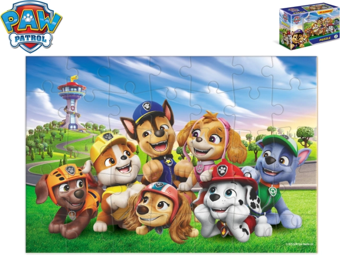 Puzzle Paw Patrol in scatola da 35 pezzi
