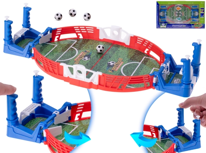 Calcio da tavolo 38 × 18 cm – gioco familiare compatto