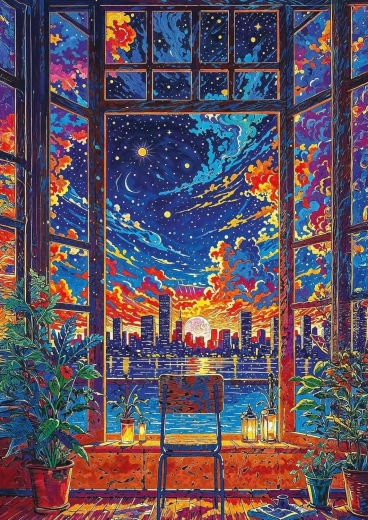 Puzzle ART PUZZLE WOWO Series: Vista dei sogni 1000 pezzi