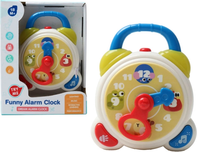 Orologio educativo con effetti sonori e luminosi