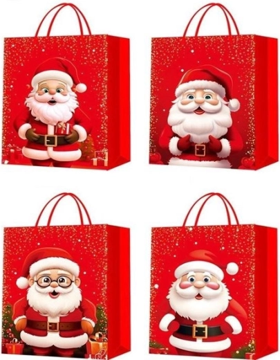 Borsa regalo natalizia L - 1 pezzo