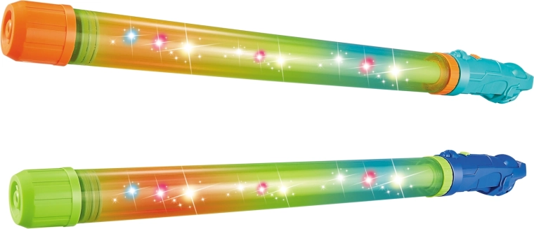 Grande pistola ad acqua con effetti luminosi, assortita