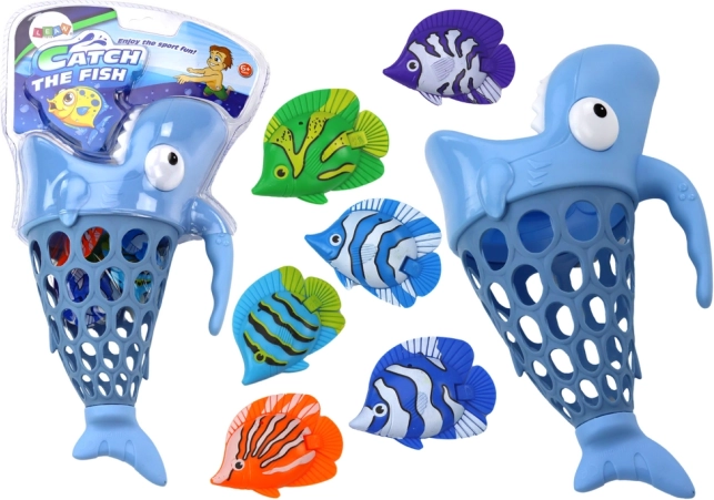 Retino per prendere i pesciolini in acqua – squalo blu