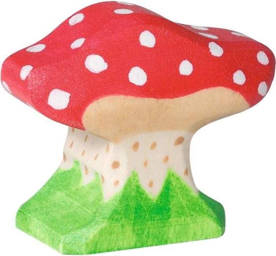 Holztiger piccolo fungo amanita - 1 pezzo