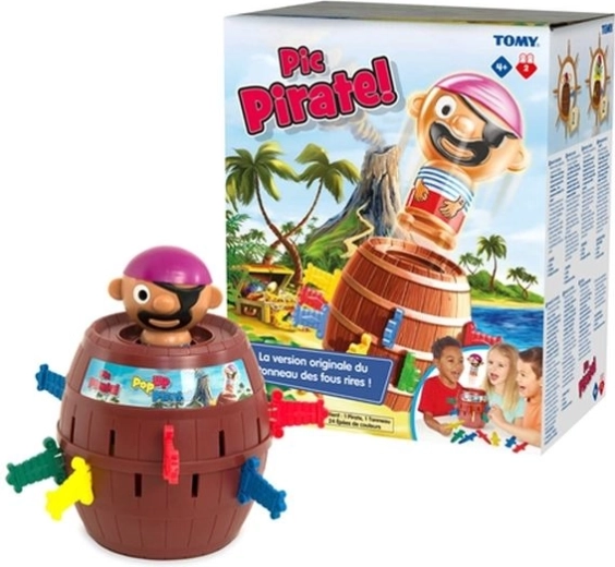 Tomy gioco La botte con il pirata a sorpresa