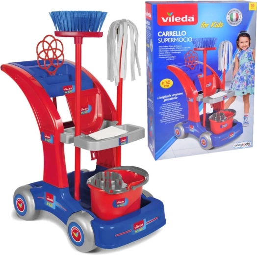 Carrello per le pulizie per bambini Vileda SuperMocio con set