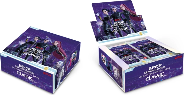 K-pop Demon Hunters Classic Edition carte collezionabili booster box (20 bustine)