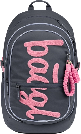 Baagl zaino scolastico Core Logo rosa GRS