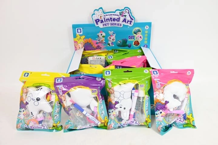 Ciondolo creativo da colorare con animaletto