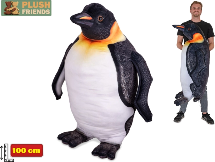 Pinguino di peluche 100 cm Plush Friends