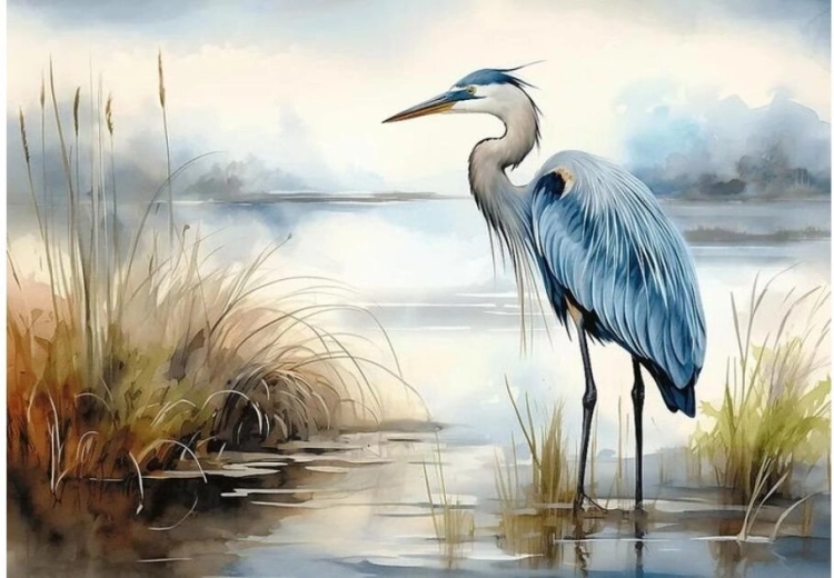 Trefl puzzle Premium Plus airone in natura 1000 pezzi