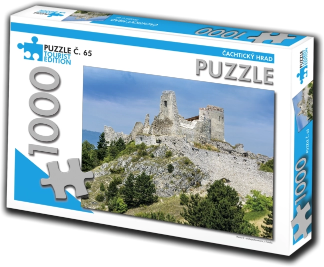 Puzzle turistico Castello di Čachtice 1000 pezzi
