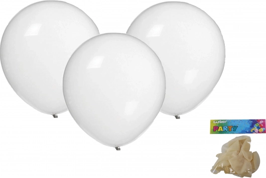 Palloncini gonfiabili 30 cm – set da 10 pezzi, trasparenti