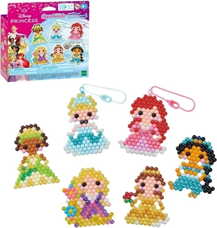 Aquabeads Disney Princess set creativo per realizzare portachiavi