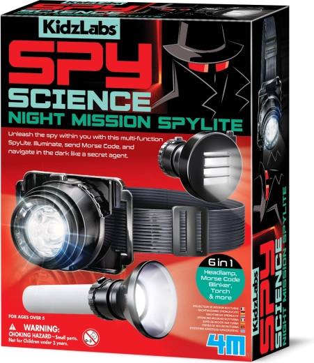 4M KidzLabs Spy missione notturne