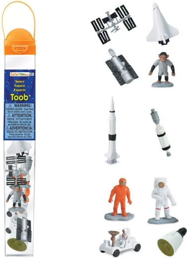 Safari Ltd. Toobs tubo Spazio con 10 statuine