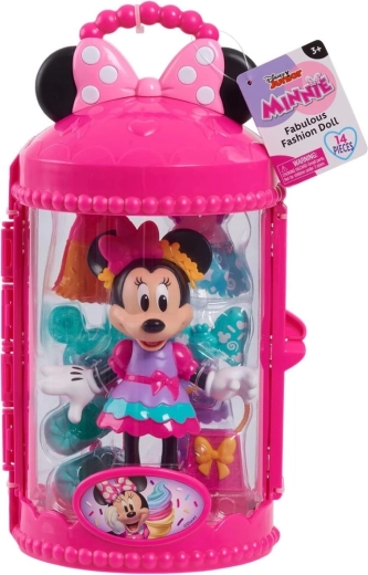 Bambola alla moda Disney Minnie Mouse con accessori