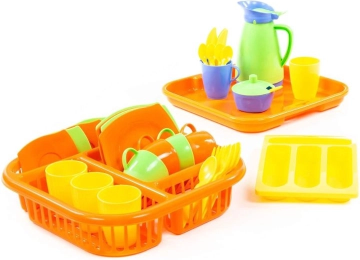 Set da portata con vassoio 40 pezzi