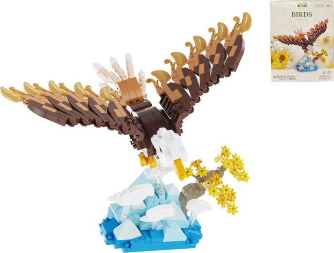 Set da costruzione aquila 489 pezzi