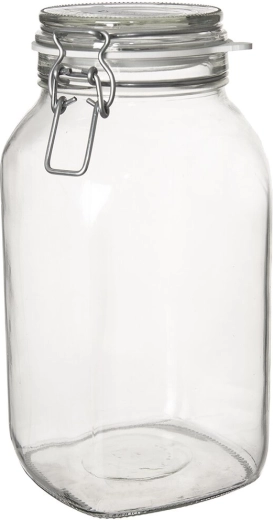 Barattolo in vetro con chiusura a clip Gothika 2,5 l