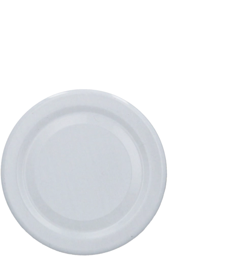 Set di coperchi smaltati neri 58 mm (10 pz)