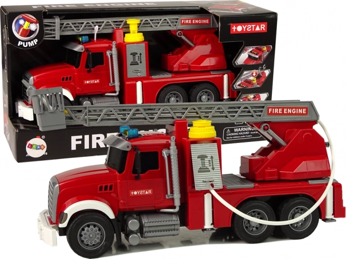 Autopompa Rossa Acqua Suoni Luci