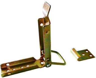 Chiusura per cassa 70 mm, zincata