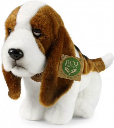 Basset in peluche 32 cm eco‑friendly