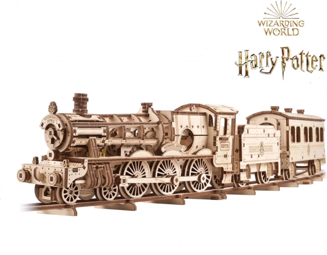 Puzzle 3D meccanico in legno UGEARS HARRY POTTER Espresso per Hogwarts