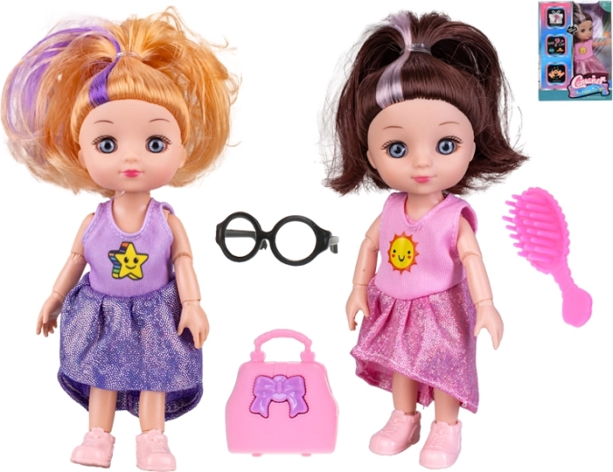 Bambola con accessori 15,5 cm