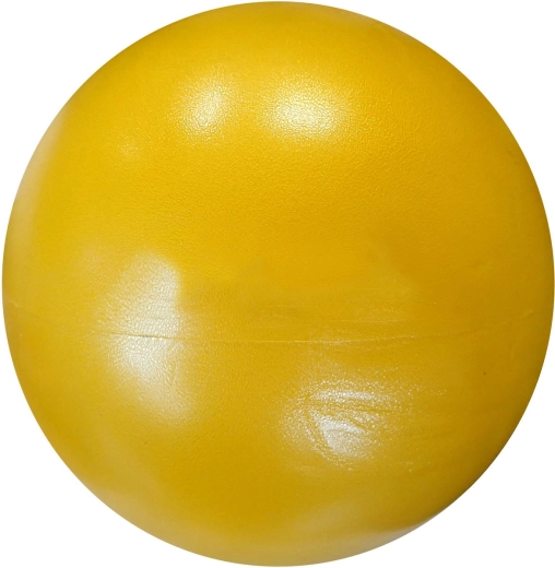 Palla da ginnastica Kubisport gialla 20 cm