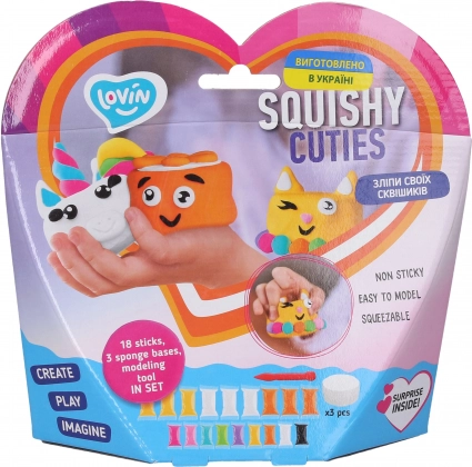 Kit per creare figurine in schiuma