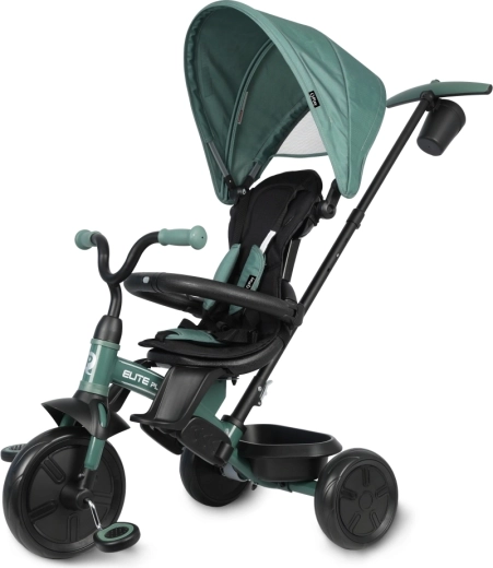 Triciclo Qplay elite platinum green