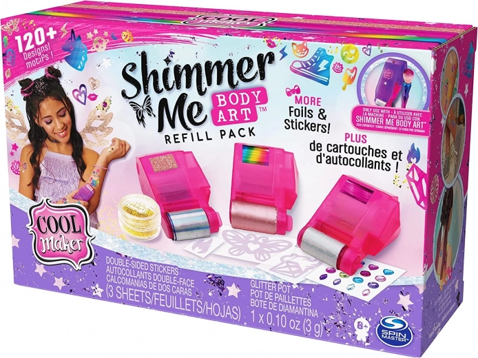 Refill pack per tatuaggi Cool Maker Shimmer Me