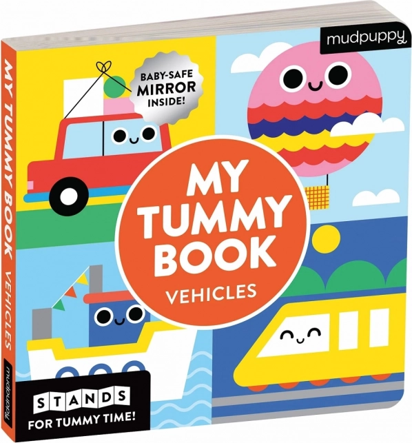 Libretto doppio con specchio mezzi di trasporto