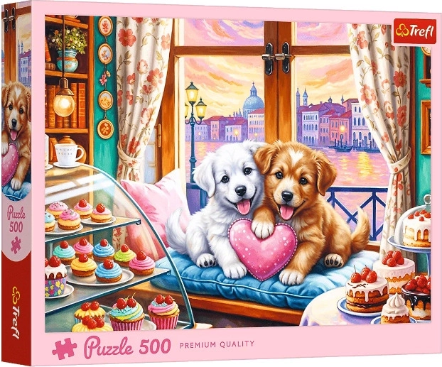 Puzzle 500 Amore di cuccioli