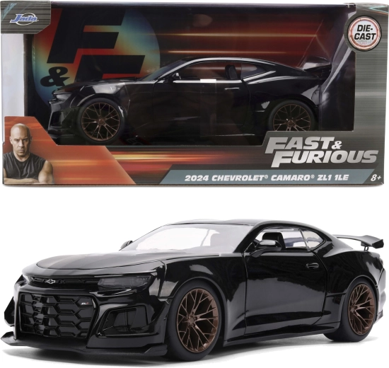 Modello auto 2024 Chevrolet Camaro ZL1 FAST & FURIOUS 19 cm
