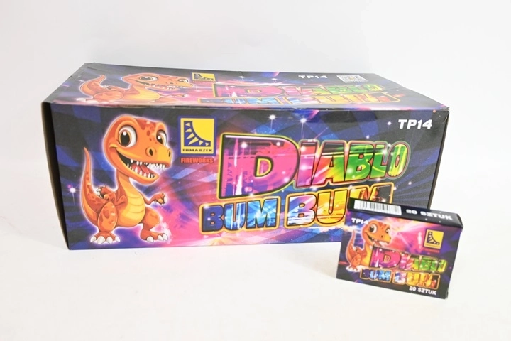 Diavoletti scoppiettanti Mega – palline scoppiettanti 24 pz