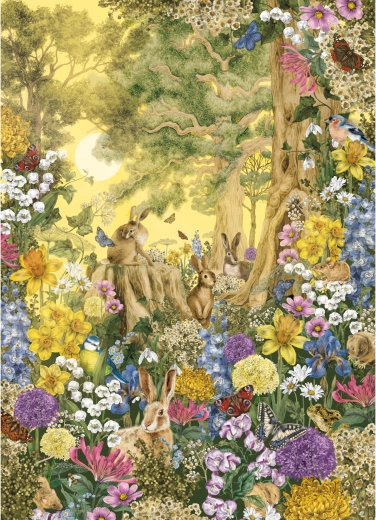 Puzzle Alba di Primavera 1000 pezzi GIBSONS