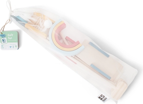 set di minigolf in legno per bambini 4+