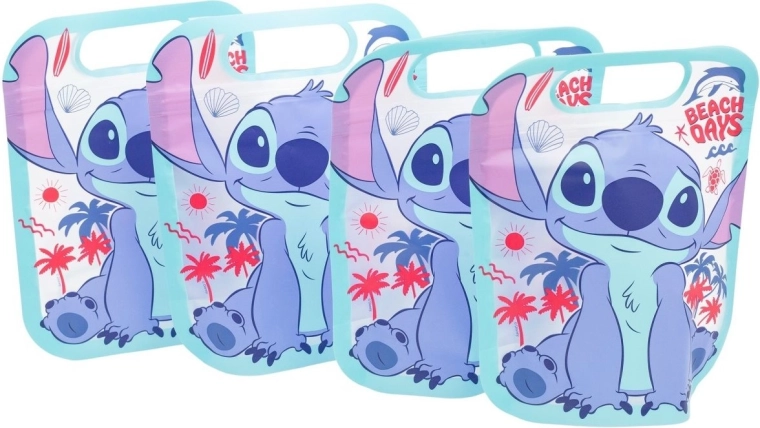 Set di sacchetti richiudibili DISNEY Stitch 4 pz