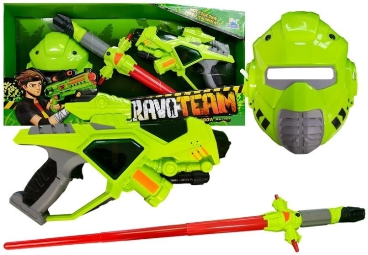 Arma Spaziale Spada Maschera verde chiaro