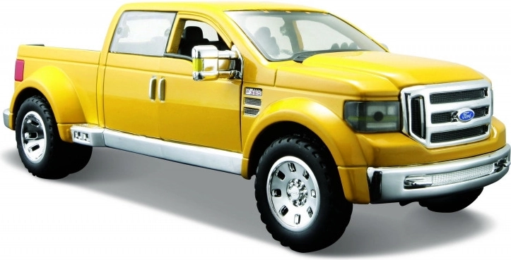 Modello composito Ford Mighty F-350 Super Duty giallo 1/31