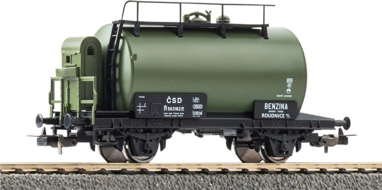 Carro cisterna BENZINA ČSD H0 – epoca IV