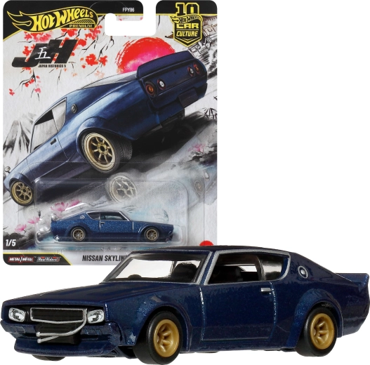 Hot Wheels Premium Japan Historics 5 Nissan Skyline 2000GT‑R LBWK