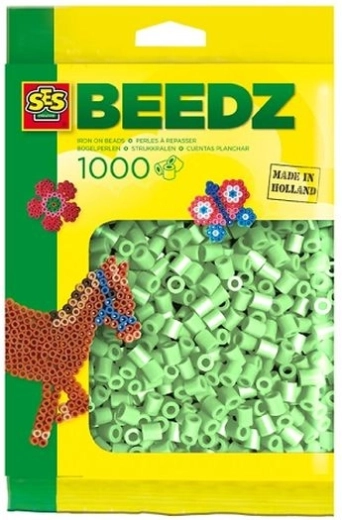 Perline da stirare SES Creative verde chiaro 1000 pz