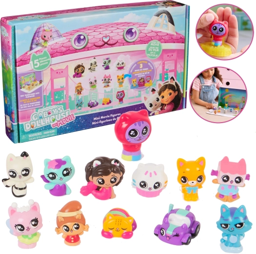 Gabby's Dollhouse set cinematografico di mini-figure - 1 pezzo