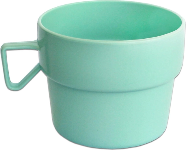 Tazza in plastica impilabile 0,25 l – mix di colori