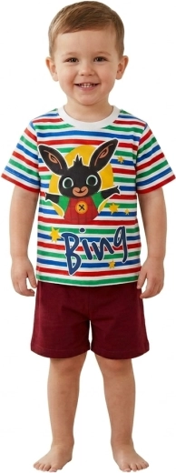 Pigiama per bambini Bing a righe