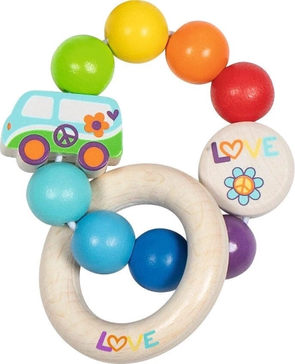 Anello tattile elastico arcobaleno